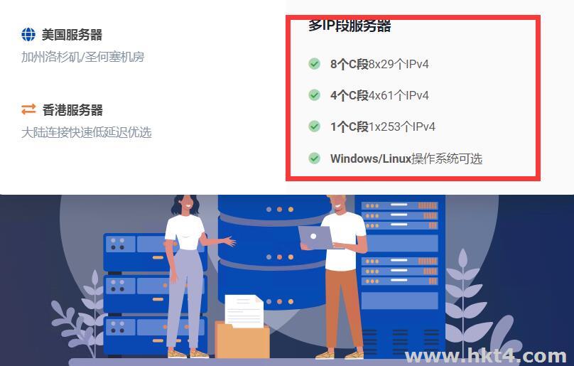 美國站群服務器有什么IP可選