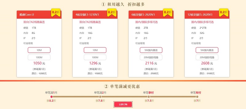 租用互聯(lián)數(shù)據(jù)香港服務(wù)器價格