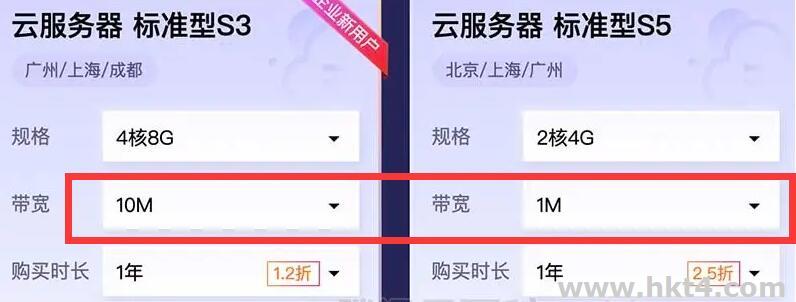 臺灣云服務器如何選擇帶寬