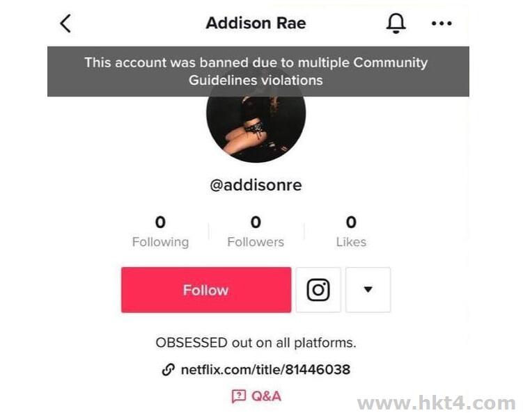 你的tiktok賬戶ip被封