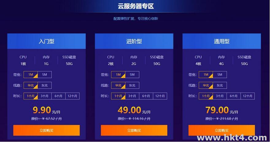 云主機購買有哪幾步?