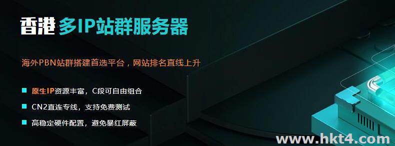 香港站群服務器244IP 4C