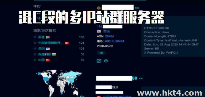 混C段的多IP站群服務器