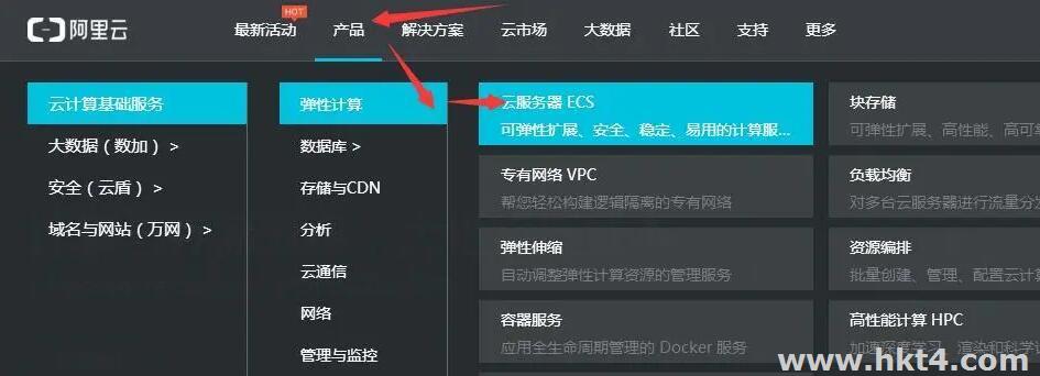 阿里云服務器ecs怎么搭建云盤?