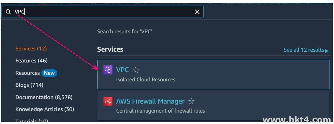 快速創建和設置AWS VPC
